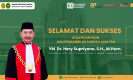 SELAMAT DAN SUKSES ATAS DILANTIKNYA YM Dr. HERY SUPRIYONO, S.H., M.Hum.