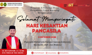 SELAMAT MEMPERINGATI HARI KESAKTIAN PANCASILA