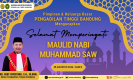 SELAMAT MEMPERINGATI MAULID NABI MUHAMMAD SAW 1448 H
