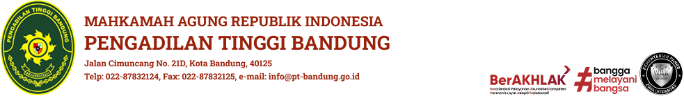 logo pengadilan tinggi jawa barat website ramah difable